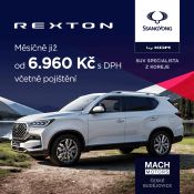 ČB - SsangYong Rexton zvýhodnění