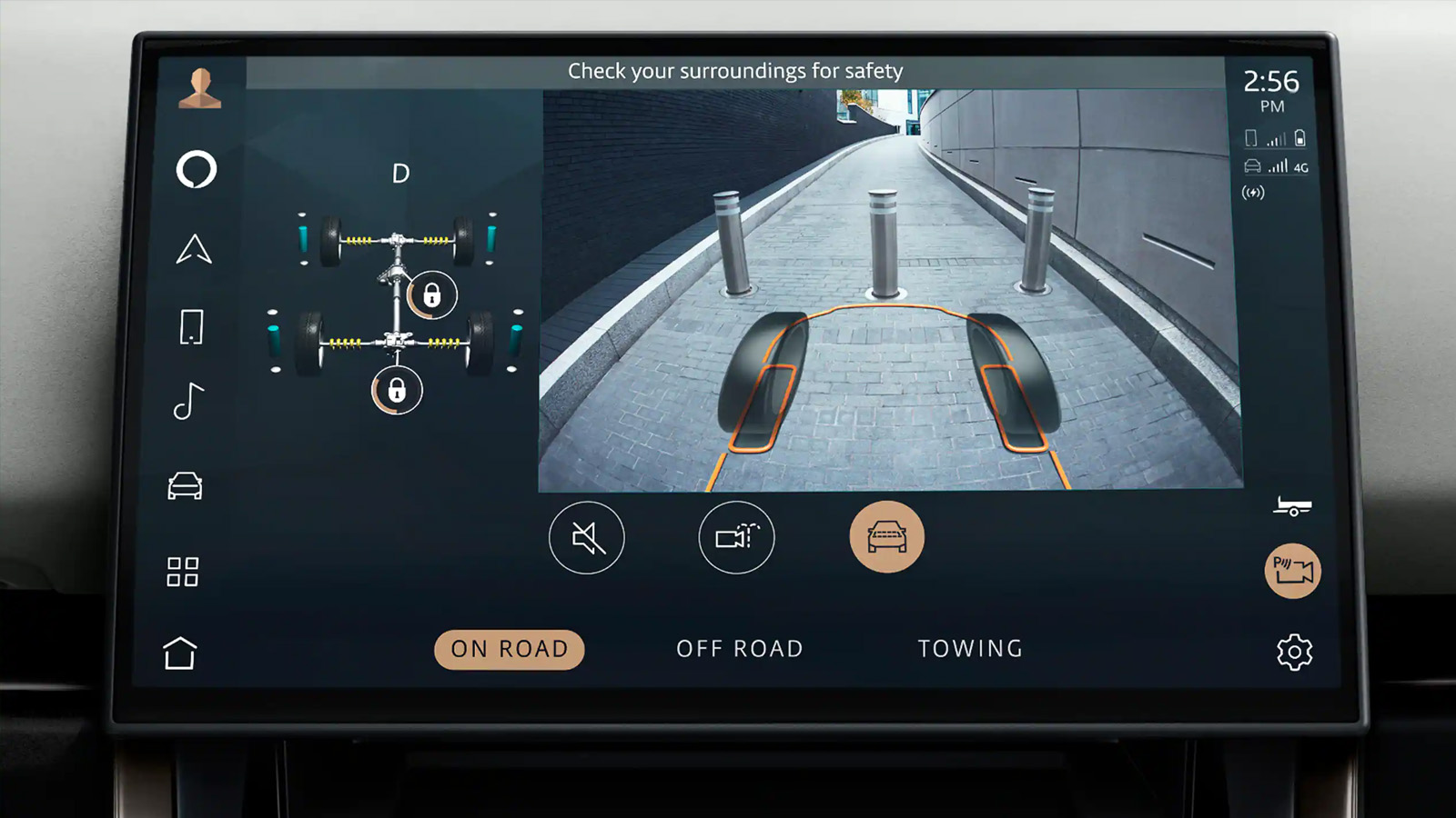 RANGE ROVER SPORT kamera